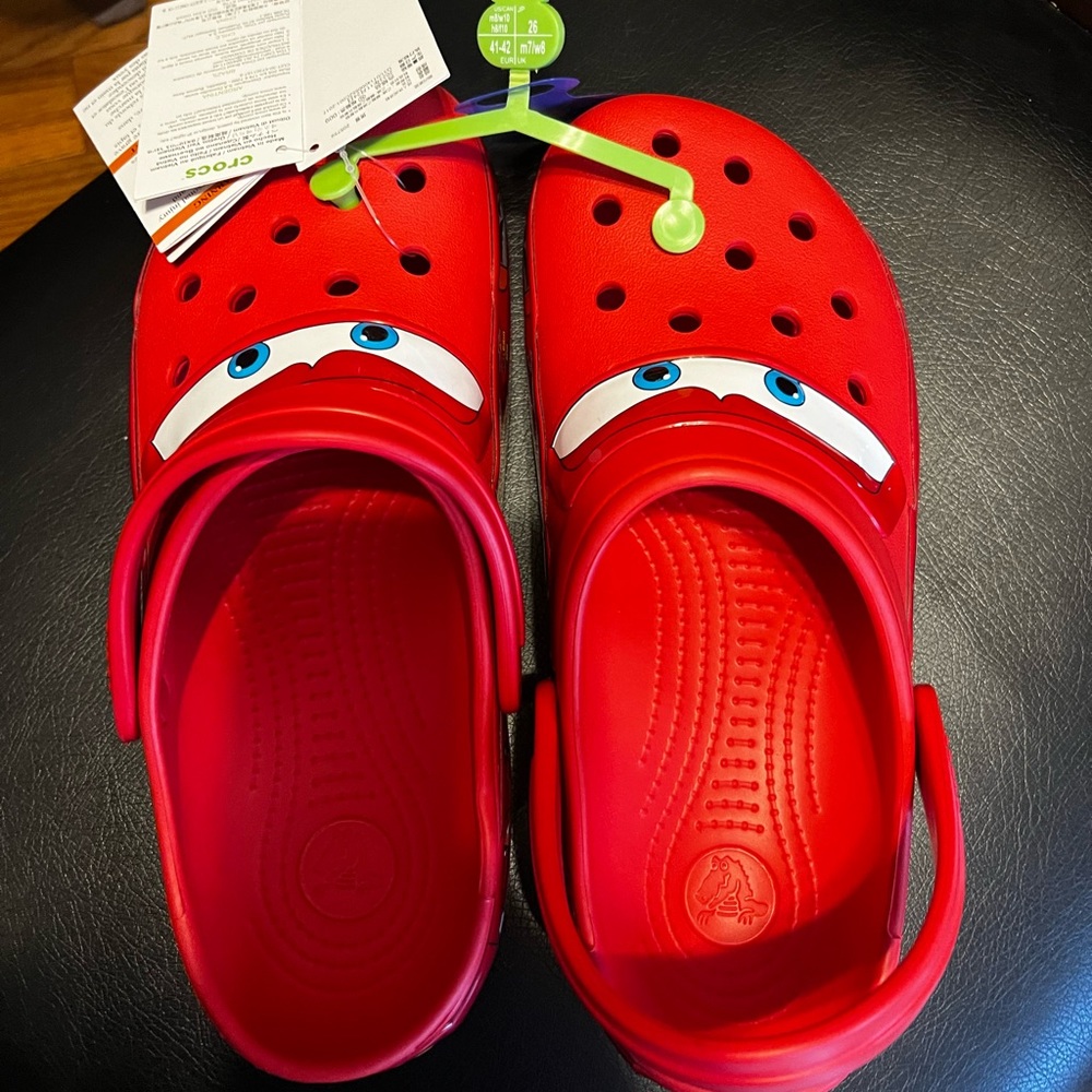 CARS PIXAR LIGHTING MC QUEEN CROCS